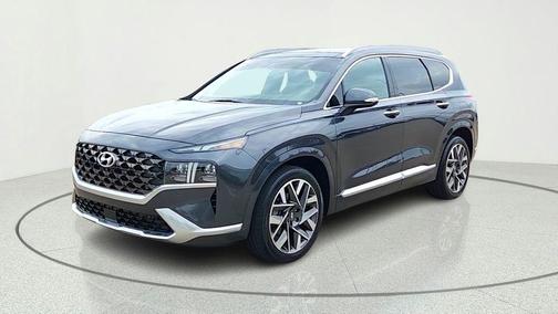 Portofino Gray 2022 Hyundai SANTA FE Calligraphy
