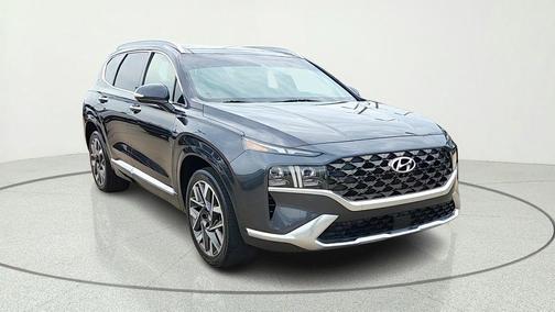 Portofino Gray 2022 Hyundai SANTA FE Calligraphy