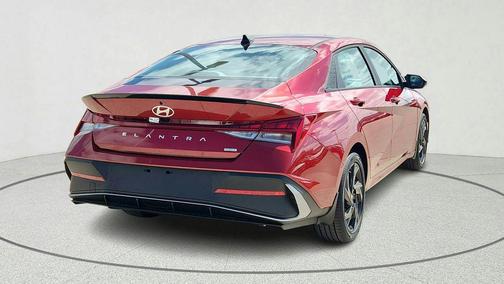 Ultimate Red 2026 Hyundai ELANTRA HEV SEL Sport