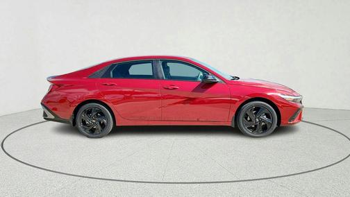 Ultimate Red 2026 Hyundai ELANTRA HEV SEL Sport