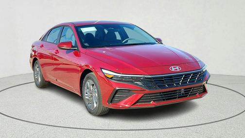 Ultimate Red 2026 Hyundai ELANTRA HEV Blue