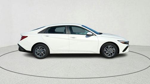 Serenity White 2026 Hyundai ELANTRA HEV Blue