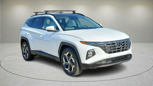 White Pearl 2024 Hyundai TUCSON Hybrid Limited