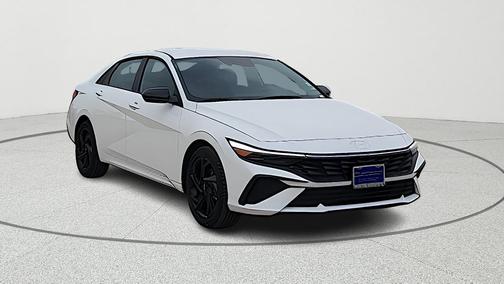 Serenity White 2026 Hyundai ELANTRA Sport