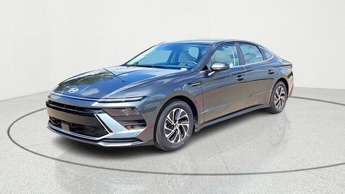 Portofino Gray 2026 Hyundai SONATA Hybrid Base