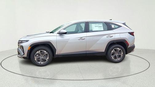 Shimmering Silver 2026 Hyundai TUCSON Hybrid Blue SE