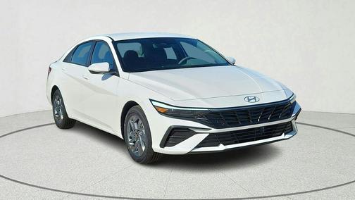 Serenity White 2026 Hyundai ELANTRA HEV Blue