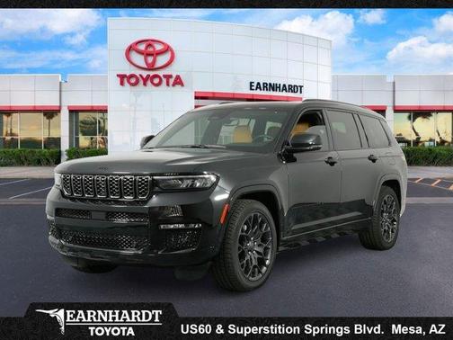 Diamond Black 2025 Jeep Grand Cherokee L Summit