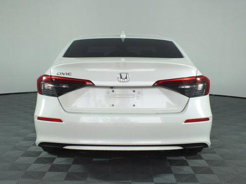 Platinum White Pearl 2024 Honda Civic EX