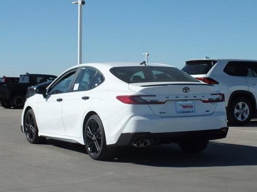 Super White 2026 Toyota Camry Nightshade