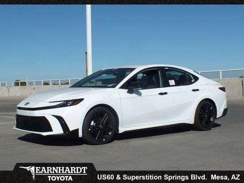 Super White 2026 Toyota Camry Nightshade