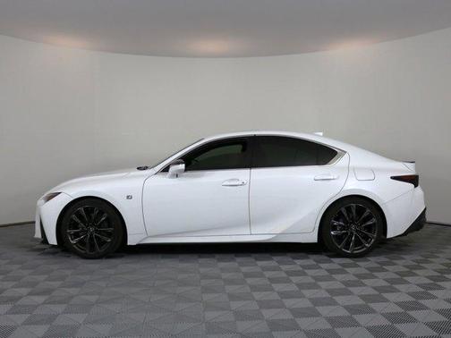 Ultra White 2021 Lexus IS 350 F Sport