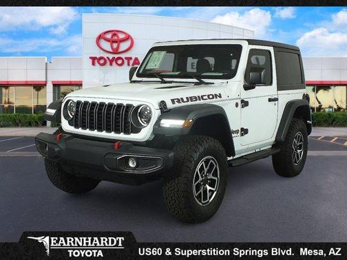 Bright White Clearcoat 2026 Jeep Wrangler Rubicon