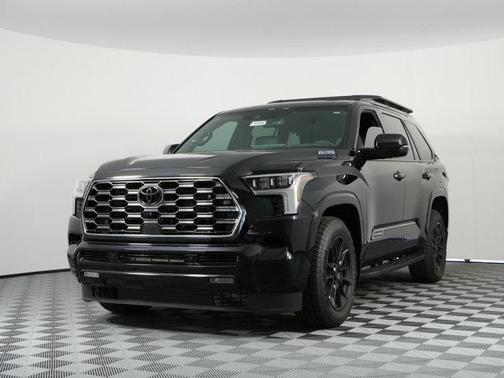Midnight Black Metallic 2026 Toyota Sequoia Platinum