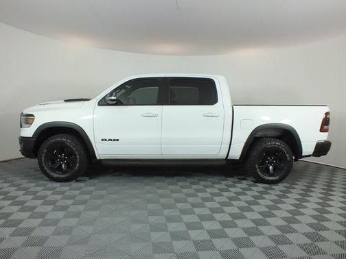 Bright White Clearcoat 2021 RAM 1500 Rebel