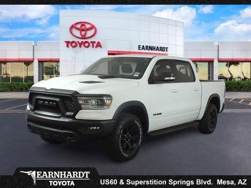 Bright White Clearcoat 2021 RAM 1500 Rebel