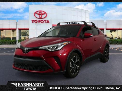 Red 2021 Toyota C-HR XLE