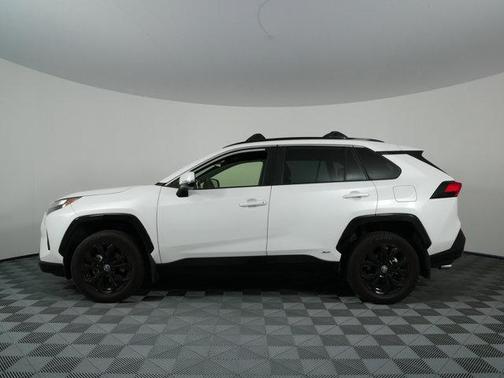 Wind Chill Pearl 2024 Toyota RAV4 Hybrid SE