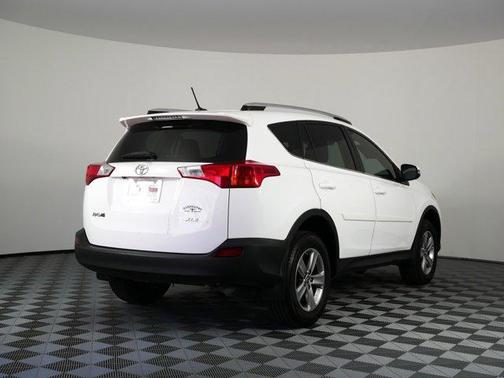 Super White 2015 Toyota RAV4 XLE