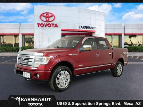 Ruby Red Metallic Tinted Clearcoat 2014 Ford F-150 Platinum