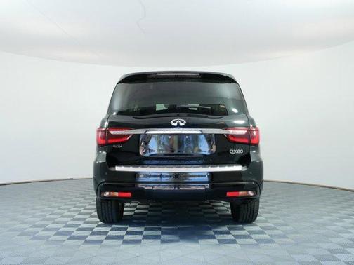 Black Obsidian 2021 INFINITI QX80 Luxe