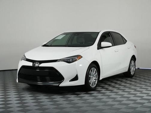 Super White 2019 Toyota Corolla LE