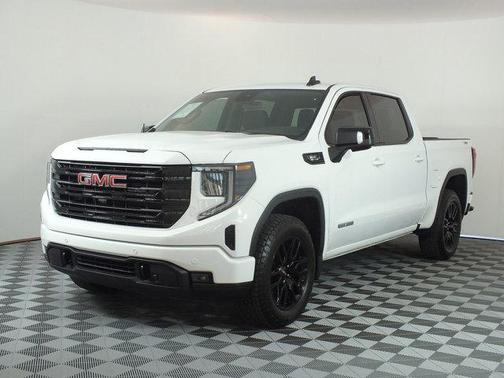 Summit White 2025 GMC Sierra 1500 Elevation