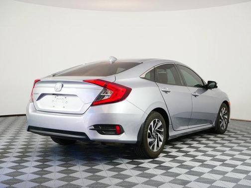 Lunar Silver Metallic 2018 Honda Civic EX