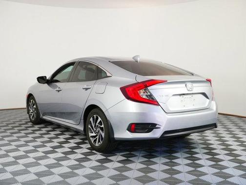 Lunar Silver Metallic 2018 Honda Civic EX