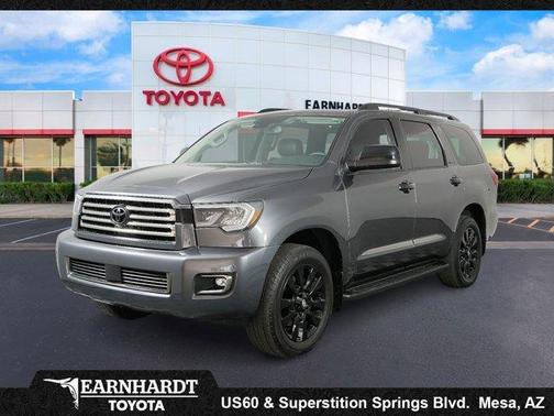 Magnetic Gray Metallic 2021 Toyota Sequoia Nightshade