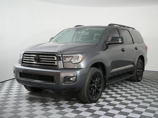 Magnetic Gray Metallic 2021 Toyota Sequoia Nightshade