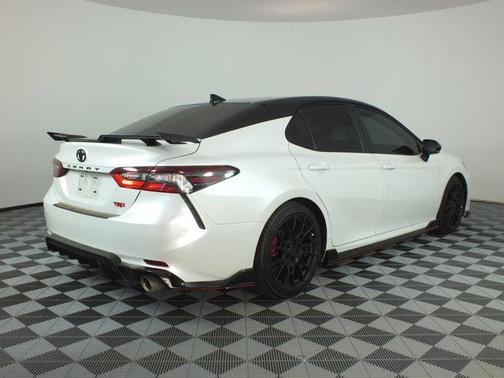 Wind Chill Pearl / Midnight Black Metallic 2022 Toyota Camry TRD V6