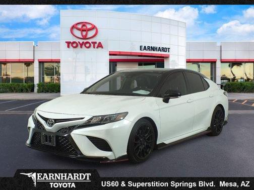 Wind Chill Pearl / Midnight Black Metallic 2022 Toyota Camry TRD V6