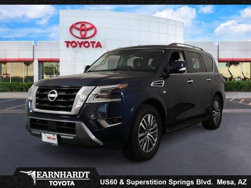 Hermosa Blue 2022 Nissan Armada SL