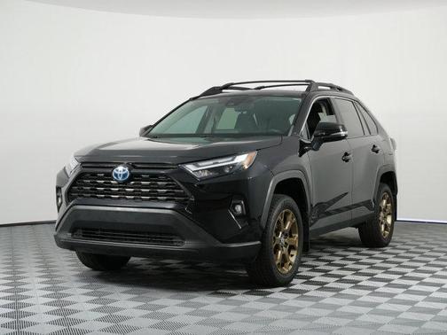 Midnight Black Metallic 2023 Toyota RAV4 Hybrid Woodland Edition