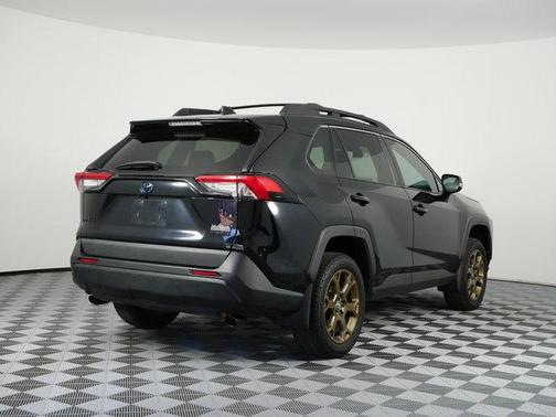 Midnight Black Metallic 2023 Toyota RAV4 Hybrid Woodland Edition