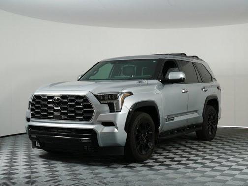 Celestial Silver Metallic 2025 Toyota Sequoia Platinum