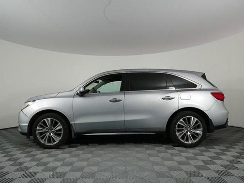 Lunar Silver Metallic 2017 Acura MDX 3.5L w/Technology Package
