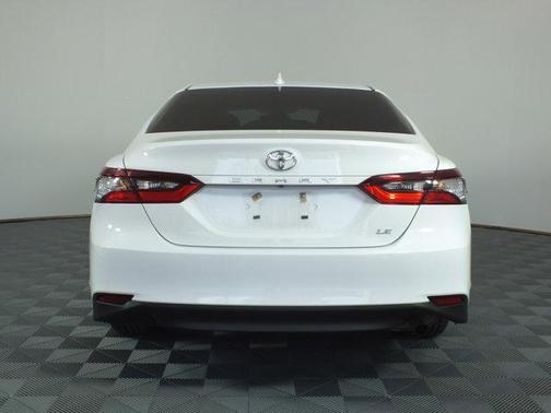 Super White 2021 Toyota Camry LE