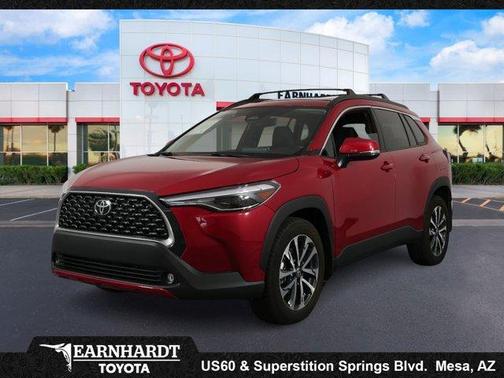 Barcelona Red Metallic 2024 Toyota Corolla Cross XLE