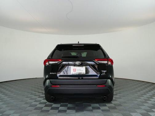 Midnight Black Metallic 2025 Toyota RAV4 Hybrid LE