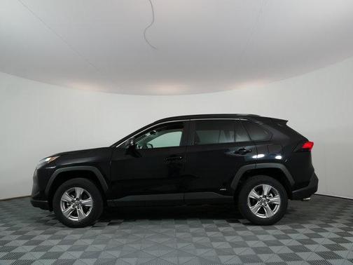 Midnight Black Metallic 2025 Toyota RAV4 Hybrid LE