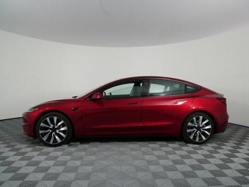 Ultra Red 2024 Tesla Model 3 Long Range