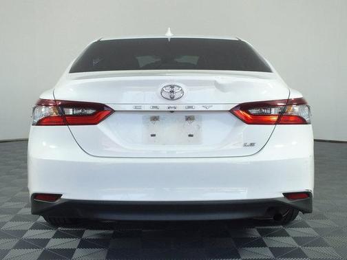 Super White 2021 Toyota Camry LE