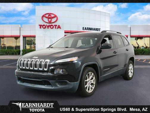 Diamond Black 2017 Jeep Cherokee Sport