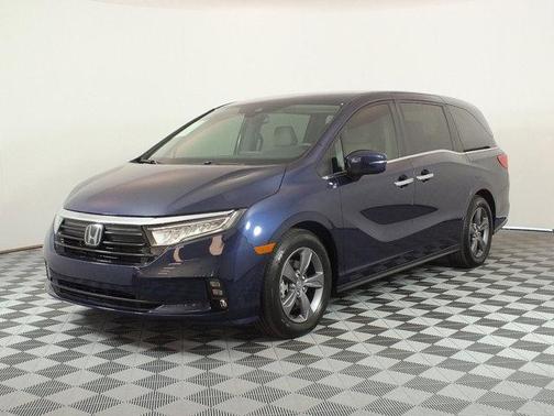 Obsidian Blue Pearl 2024 Honda Odyssey EX