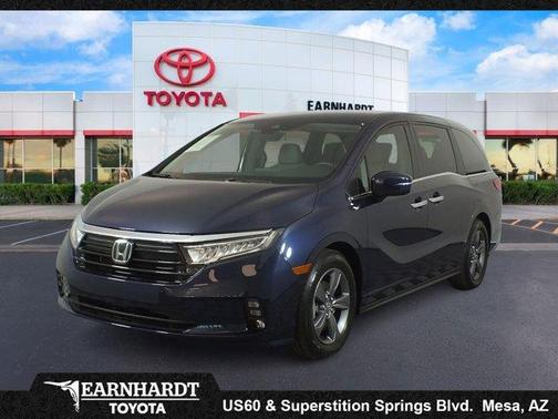 Obsidian Blue Pearl 2024 Honda Odyssey EX