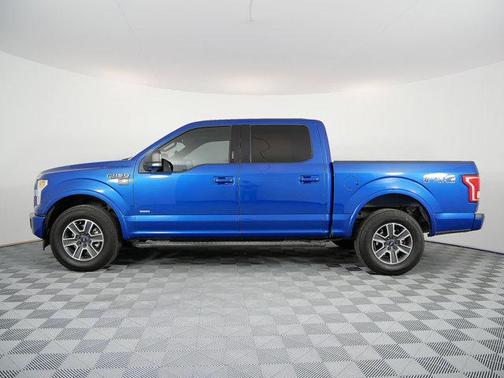 Lightning Blue 2017 Ford F-150 XLT