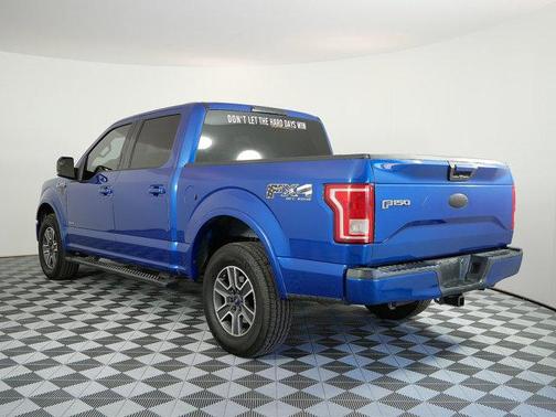 Lightning Blue 2017 Ford F-150 XLT