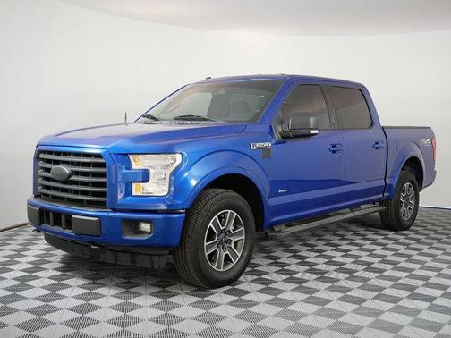 Lightning Blue 2017 Ford F-150 XLT